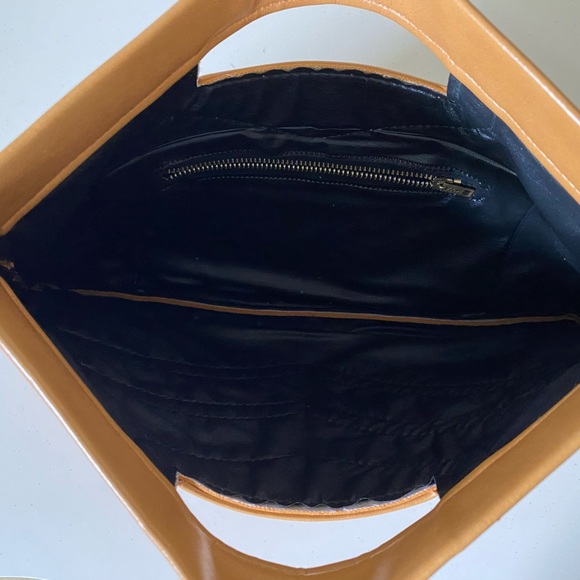 Elegant Tan Women's Clutch - Picture 4 of 4